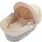 Kinder Valley Waffle Wicker Moses Basket