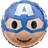 Amscan Foil Ballon Captain America Emoji Standard HX