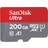 SanDisk Ultra MicroSDXC Class 10 UHS-l U1 A1 100MB/s 200GB + Adapter