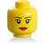 Room Copenhagen Lego Iconic Storage Head S – Girl