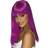 Smiffys Glamourama Wig Neon Purple