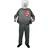 Morphsuit Mr Block Head Zombie Skeleton Costume