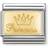 Nomination Composable Classic Princess Link Charm - Silver/Gold