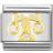 Nomination Composable Classic Link Libra Charm - Silver/Gold/White