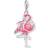 Thomas Sabo Charm Club Flamingo Charm Pendant - Silver/Pink