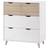 LPD Furniture Stockholm Chest of Drawer 82x90cm