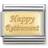 Nomination Composable Classic Happy Retirement Link Charm - Silver/Gold