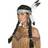Smiffys Native American Inspired Wig Black