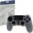 ZedLabz Controller Soft Silicone Rubber Skin Grip Cover with Ribbed Handle - Semi Clear (Playstation 4)
