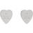 Gucci Heart Earrings -Silver