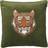 Chhatwal & Jonsson Tiger Cushion Cover Green (50x50cm)