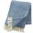 Klippan Yllefabrik Pulse Blankets Blue (200x130cm)