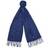 Barbour Plain Lambswool Scarf - Navy