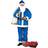 Widmann Santa Costume Blue