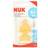 Nuk First Choice+ Latex Teat Size 2 M 6+m 2-pack
