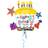 Amscan Foil Ballon SuperShape Happy Birthday Cupcake Star