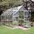 Halls Greenhouses Magnum 128 9.9m² 3mm Aluminum Glass, Hardened Glass