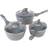 Salter Marble Cookware Set with lid 3 Parts