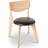 Tom Dixon Slab Leather Kitchen Chair 77cm