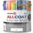 Zinsser AllCoat Exterior Matt Wood Paint Black 2.5L