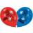 Amscan Latex Ballon Super Mario Red/Blue 6-pack