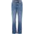 Vero Moda Vmsara Relaxed Normal Waist Straight Fit Jeans - Blue/Medium Blue Denim