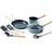GreenPan Mayflower Cookware Set with lid 9 Parts
