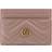 Gucci GG Marmont Card Case - Dusty Pink