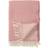 Klippan Yllefabrik Velvet Blankets Pink (200x130cm)