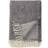 Klippan Yllefabrik Velvet Blankets Grey (200x130cm)