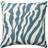 Chhatwal & Jonsson Zebra Cushion Cover Blue (50x50cm)