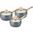 Tower Scandi Cookware Set with lid 3 Parts