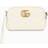 Gucci GG Marmont Small Shoulder Bag - White Leather