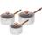 Tower Marble Rose Gold Cookware Set with lid 3 Parts