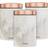 Tower Marble Rose Gold Kitchen Container 3pcs 1.6L