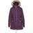 Trespass Celebrity Fleece Lined Parka Jacket - Potent Purple