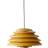 Verpan Hive Yellow Pendant Lamp 48cm