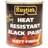 Rustins Quick Dry Heat Resistant Metal Paint, Wood Paint Black 0.5L