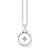 Thomas Sabo Locket Round Necklace - Silver/Diamond