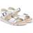 Clarks Kid's Crown Bloom - White Leather