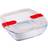 Pyrex Cook & Heat Microwave Square Food Container 2.2L