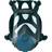 Moldex EasyLock 900201 Respirator Full Mask Without Filter