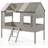 Vipack Charlotte Treehouse Bed 54.4x82.4"