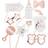 Ginger Ray Photoprops Baby Shower Rose Gold 10-pack