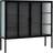 Nordal Groovy Glass Cabinet 130x120cm