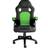 tectake Tyson Gaming Chair - Black/Green