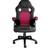 tectake Tyson Gaming Chair - Black/Burgundy Red