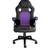 tectake Tyson Gaming Chair - Black/Purple