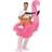 Smiffys Inflatable Ride Em Flamingo Costume Pink