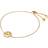 Michael Kors Logo Slider Bracelet - Gold/Transparent